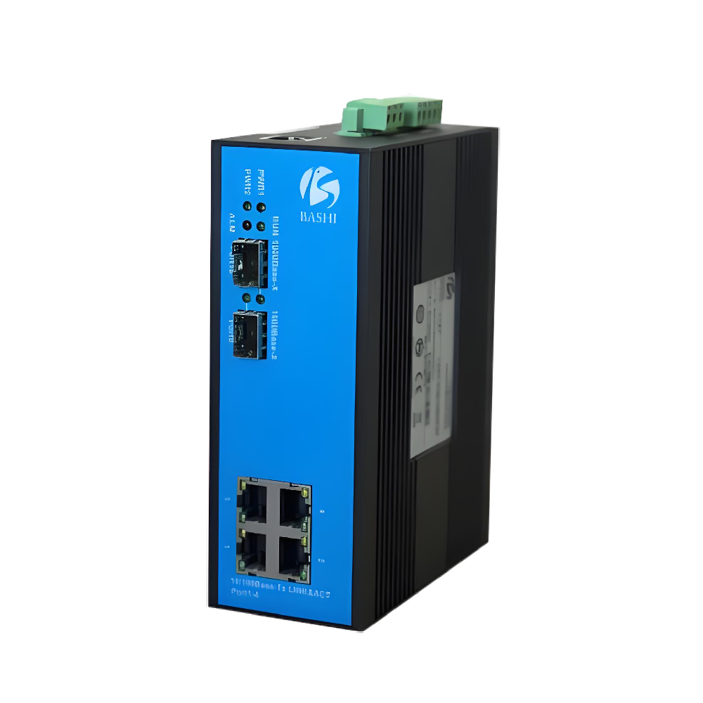 二层网管型工业交换机（2光4电）